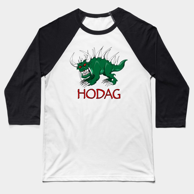 Hodag Baseball T-Shirt by Wickedcartoons